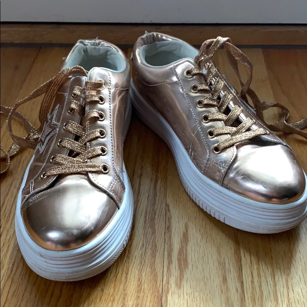 Rose gold kicks
